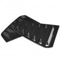 Qiilu Side Vent Window Scoop Louver Trim 1 Pair Of Car Modification Fit For R Mk7 Mk7 5 2013-2020 Bright Black