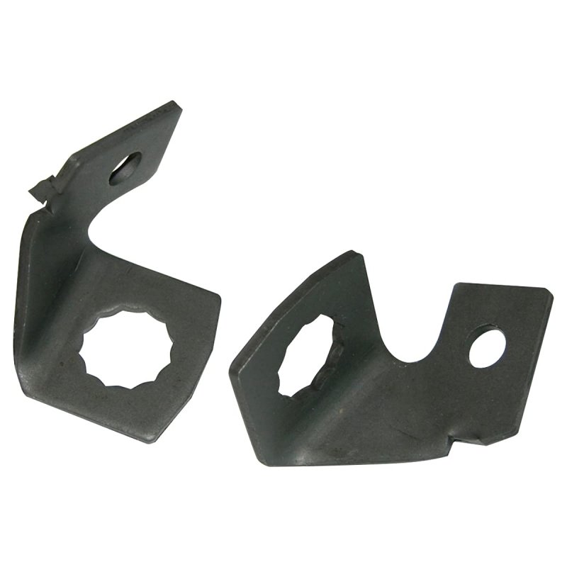 Inline Tube Replacement For 1964-67 Gm A-body Disc Or Drum Brake Hose Mounting Brackets Pair