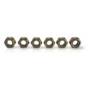 Polaris Ranger Rzr Sportsman Suspension Steering Nylock Nut 6- Pack