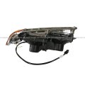 Headlight With Amber Led Turn Signal Light And Chrome Bezel Back Housing Base Driver Passenger Side Fit 1989-2003 Freightliner