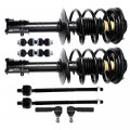 Ocpty Stabilizer Bar Link Kit Front Strut Spring Assembly Tie Rod End Suspension Parts Fits 2001 2002 2003 2004 2005 2006 2007