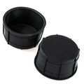 2 Front Dash Pull Out Cup Holder Inserts 2001-06 Chevy Silverado Liners Crew Cab Replacement 