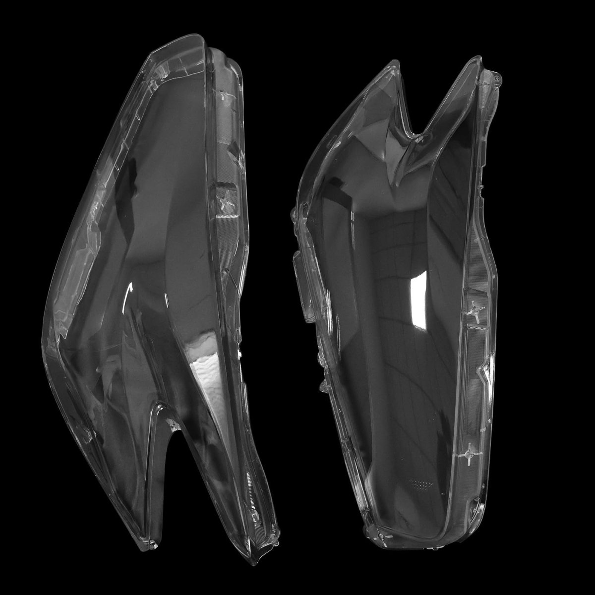 2pcs Lh Rh Front Headlight Headlamp Clear Lens Lamp Cover For Nissan Murano 2015-2018