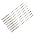8pcs 0 8mm Micro Engraving Drill Bits 2 35mm Shank High-speed Steel With Quenching Process Mini Twist Bit For Diy Resin Amber 