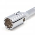 Uxcell 17mm Swivel Head Combination Socket Spanner Wrench Auto Car Repairing Tool