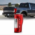 Akkon Fits 2017-2019 Rd F-250 F350 Super Duty W O Blind Spot O Led Chrome Red Tail Light Taillamp Passenger Right 