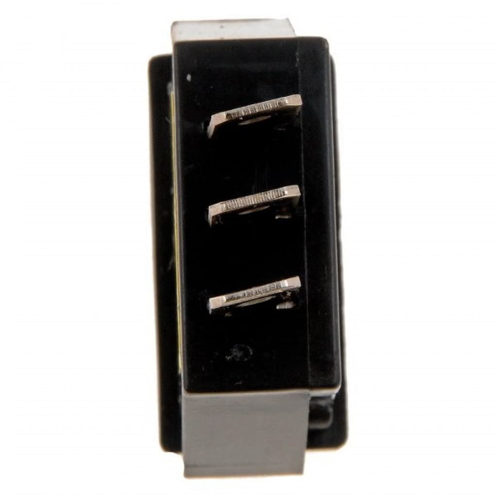 Rocker Switch Plastic Housing Blue 20 A Amperage Rating Illuminated Single Pole Type