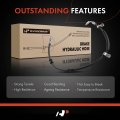 A-premium Front Driver Or Passenger Brake Hydraulic Hose Compatible With Ford And International Harvester Models F650 F750 4100