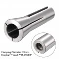 Uxcell R8 Collet 20mm Metric Mill Chuck Holder 65mn Spring Steel 7 16-20unf Thread