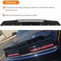 Bonbo Rear Wickerbill Spoiler Fits For Dodge Challenger 2008-2014 Srt Rt Sxt Se Hellcat Scat Pack Add-on Type 2-piece Wicker