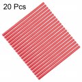 Uxcell 20pcs Hot Glue Sticks For Gun 7 16-inch X 10-inch Mini Melt Adhesive Stick Red