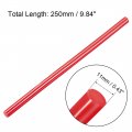 Uxcell 20pcs Hot Glue Sticks For Gun 7 16-inch X 10-inch Mini Melt Adhesive Stick Red