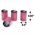Protectors Of The Realm Dragon And Fairy Valve Stem Caps For Tire Rim Wheel Aluminum Pink
