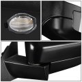 Fo1320245 Fo1321245 Factory Style Driver And Passenger Side Mirror Manual Folding Heated Glass Power Adjustment Puddle Light