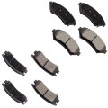 Brake Pad Sets 8pcs For Buick Century For Regal Chevrolet Impala Monte Carlo Venture Oldsmobile Intrigue Silhouette Pontiac 