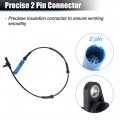 Uxcell 2pcs Front Left Right Side Abs Wheel Speed Sensor No 34526771700 For Bmw 525i Base 3 0l L6 Gas 2006-2007