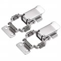 Uxcell 2 56-inch Sus304 Stainless Steel Draw Toggle Latch Self-locking Buckles Pcs