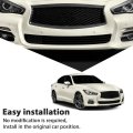 Front Bumper Lower Grille For Infiniti Q50 2014-2017 Matte Black Grill In1036102 622544hb0a