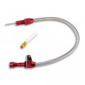 Demotor Performance Flexible Stainless Transmission Dipstick Car Oil For Chevy Gm 700r4 Sbc Bbc Red 