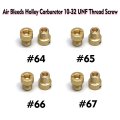 10-32 Screw In Air Bleeds For Holley 2bbl 4bbl Carbs Standard Size Bleed Will Fit 4150 4500 2300 Hp Also Fits Similar Barry