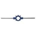 Uxcell Round Die Stock Handle Wrench Set 7 16-14 Unc Threading And 38mm 1-1 2 Holder Fits 26mm-38mm Od M12-m16 Adjustable For