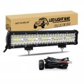 Skyworld Led Light Bar 15 Inch 300w Spot Flood Combo Beam 12v 24v Work Driving Fog Lamp With Rocker Switch Wiring Harness Kit
