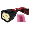 Headlight Connector Pigtail Harness Plug For Chevrolet Malibu 2016 2017 2018 23350426 84088431 84131409 84217585 
