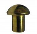 3 16 X 4 Solid Brass Round Head Rivet 335 Dia 140 Height Pack Of 1 Lb Approximately 110 Pieces 
