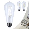 St19 Edison Style Led Filament Light Bulbs 5w 40w Equivalent 5000k Natural White 425 Lumens E26 Medium Base 92 Cri Dimmable 
