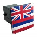 Hawaii State Flag Tow Trailer Hitch Cover Plug Insert 
