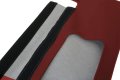 Autoguru Sunvisors 2pc Cover Leather Made For Acura Rsx 2002-2006 Red