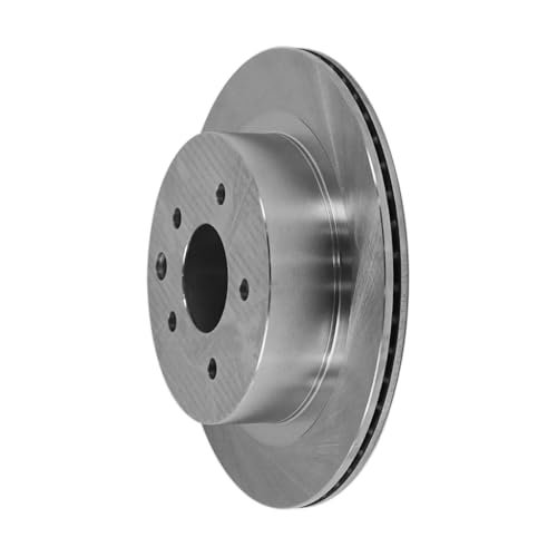 Rear Brake Disc For Nissan Rogue Select 2014 2015 Cast Iron Vented Rotor Plain Surface 5 Lugs 0 55 In Minimum Thickness