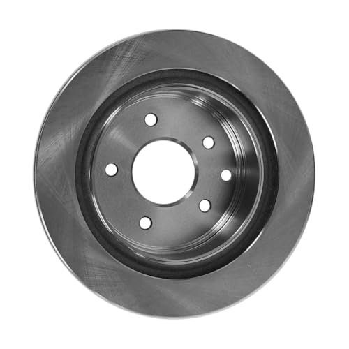 Rear Brake Disc For Nissan Rogue Select 2014 2015 Cast Iron Vented Rotor Plain Surface 5 Lugs 0 55 In Minimum Thickness