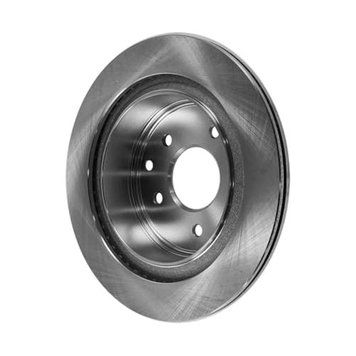 Rear Brake Disc For Nissan Rogue Select 2014 2015 Cast Iron Vented Rotor Plain Surface 5 Lugs 0 55 In Minimum Thickness