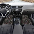 Forchrinse Hummingbird Floral Floor Mats For Cars Trucks Suvs Van All Weather Heavy Duty Carper With Non-slip Rubber Backing