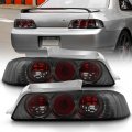 Acanii -for 1997 1998 1999 2000 2001 2002 Honda Prelude Smoked Lens Tail Lights Brake Lamps Replacement Pair Left Right