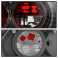 Acanii -for 1997 1998 1999 2000 2001 2002 Honda Prelude Smoked Lens Tail Lights Brake Lamps Replacement Pair Left Right