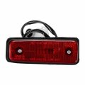 Toyota Pickup Side Marker Light Assembly 1982 1983 Rear Driver Red Lens Halogen Replaces To2860105 81760-39095 
