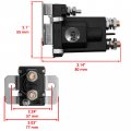 Caltric Starter Solenoid Compatible With John Deere 60 70 112 112l 120 140 200 Lawn Tractors