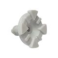 Leatt Visor Screw Kit Adult Motorcycle Helmet Accessories White One Size 