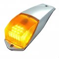 Ecotric 5pcs 31led Amber Cab Marker Lights Waterproof Top Roof Truck Running Compatible With Peterbilt Kenworth Freightliner