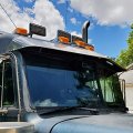Ecotric 5pcs 31led Amber Cab Marker Lights Waterproof Top Roof Truck Running Compatible With Peterbilt Kenworth Freightliner