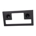 Front License Plate Bracket For Nissan Pathfinder Armada 2004 Replacement Ni1068148 962107s000 Black Plastic Standard Style 