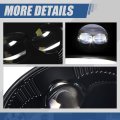 Full Led Projector Front Bumper Driving Fog Light Lamps Compatible With Ford F-150 Lincoln Mark Lt 2011-2014 Driver And