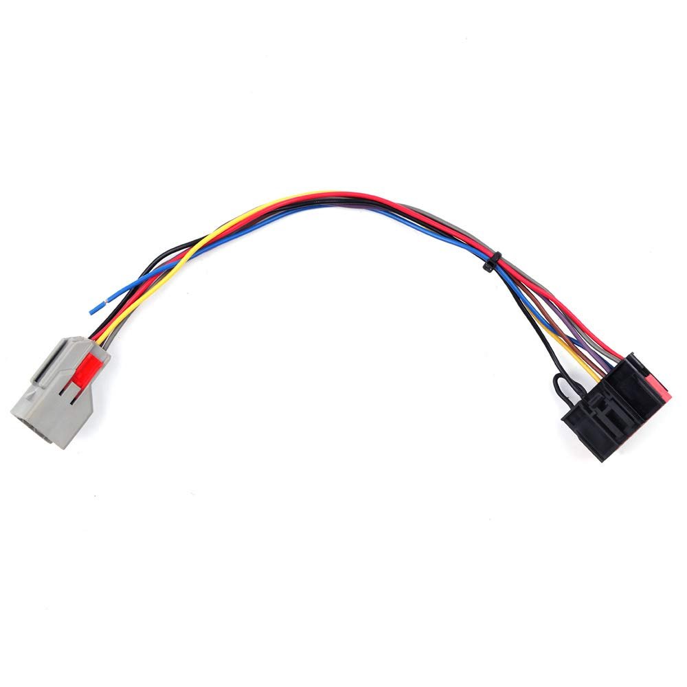 Towing Mirror Conversion Wiring Harness Connector Adapter 8 Pin 22 For F150 2004 To 2017 Adjustable Silver Door Mount Accessory