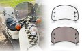 Minho Universal Motorcycle Windshield In Pc Material Upgraded 3mm Thickness 15 7 87 Scooter Windscreen Transparent Color