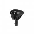 Uxcell 2pcs Black Plastic Car Windshield Washer Wiper Water Spray Nozzle For Nissan