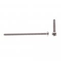 Prime-line Machine Screw Round Head Slotted Phillips Combo 10-24 X 3 In Grade 18-8 Stainless Steel Pack Of 25