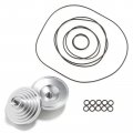 Sfriding 15cc Cylinder Head Domes Cool 17 Pcs O-rings Kit For Yamaha Banshee 350 Yfz350 1987-2006