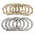 Topteng Clutch Plate Kit Disc Plates Steel Friction For Honda Crf150r 2007-2017 Crf150 Crf150rb